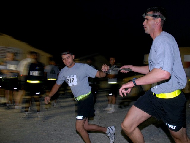 U.S. Army Europe Soldiers in Afghanistan Run 24-Hour Race in Honor of Comrades who Died in Vietnam