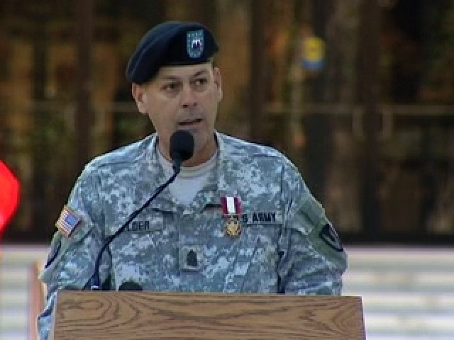 Command Sgt. Maj. Daniel K. Elder