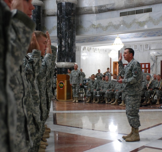 War, Re-enlistment, and a Birthday