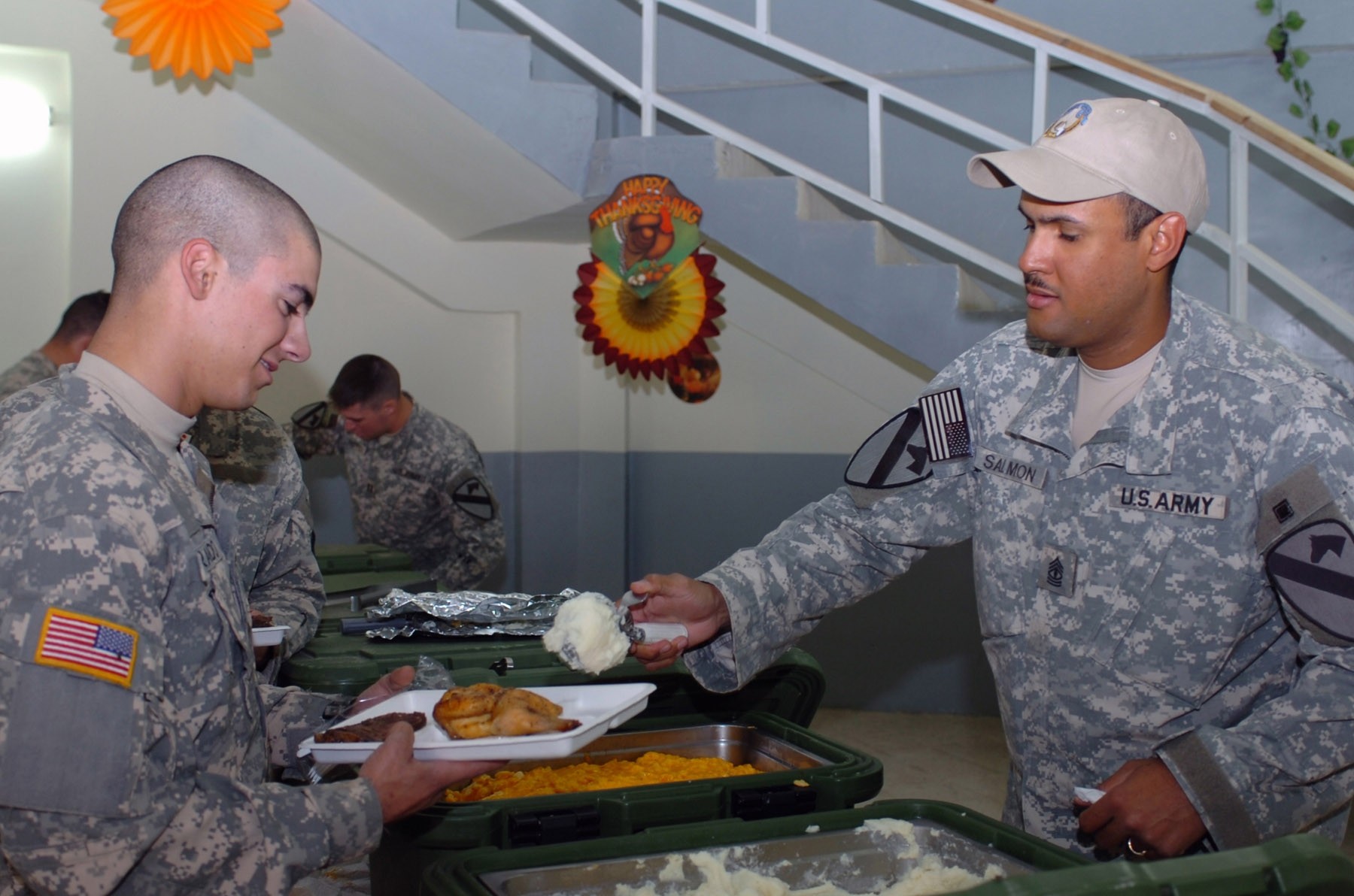 American Thanksgiving still a tradition for Ironhorse troopers ...