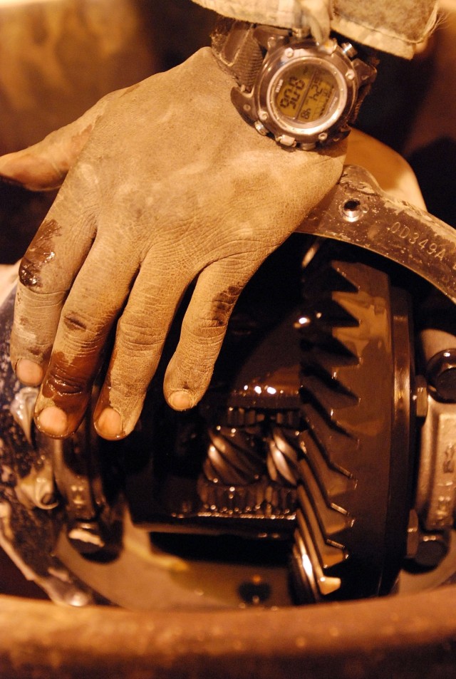 Army Mechanics Go the Distance to Keep Wheels Rolling