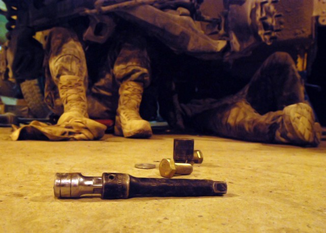 Army Mechanics Go the Distance to Keep Wheels Rolling