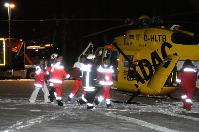 Garmisch Helps Medevac Seriously Injured Child