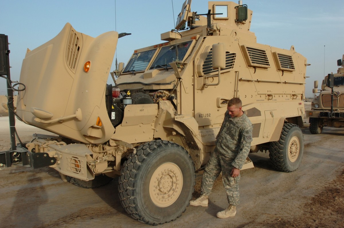 Unit Receives Task Force Marne S First Mraps Article The United States Army