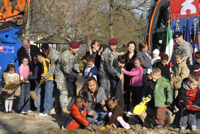 USAG Vicenza Breaks Ground for New Schools, Childcare Facilities
