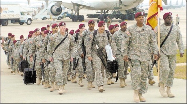 Marching on home