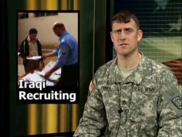 Iraqi Police Recruiting