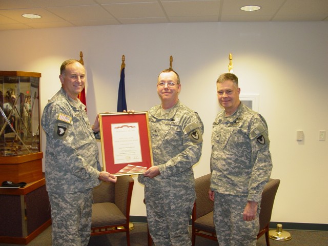 CAAA receives Army Superior Unit award