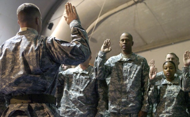 Gladius NCOs inducted into Corps