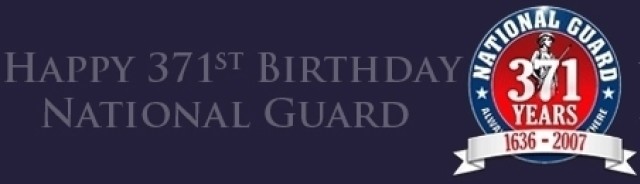 National Guard 371st Birthday Banner