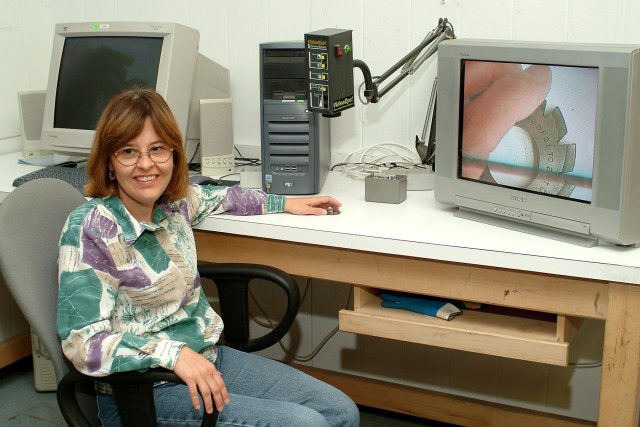Video system helps employee see things clearly