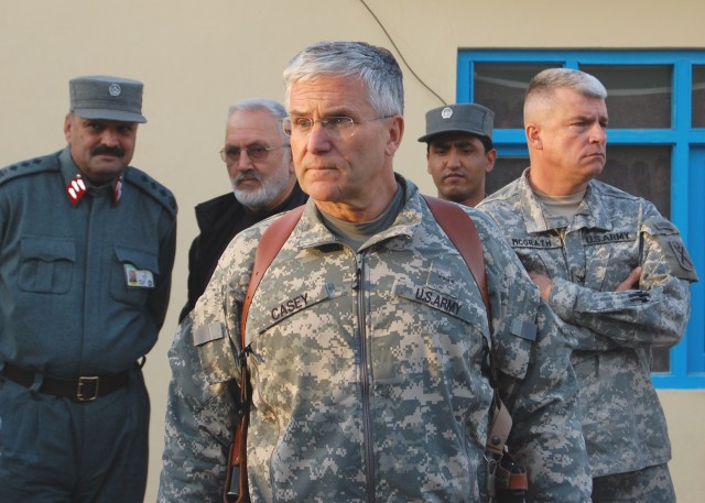 CSA with Afghan Police Trainers