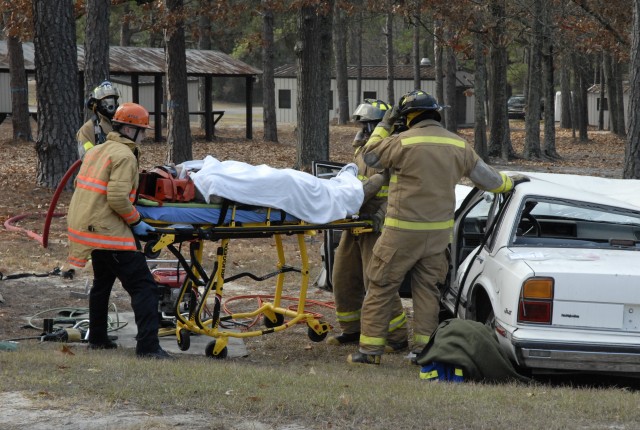 Casualty Exercise - stretcher