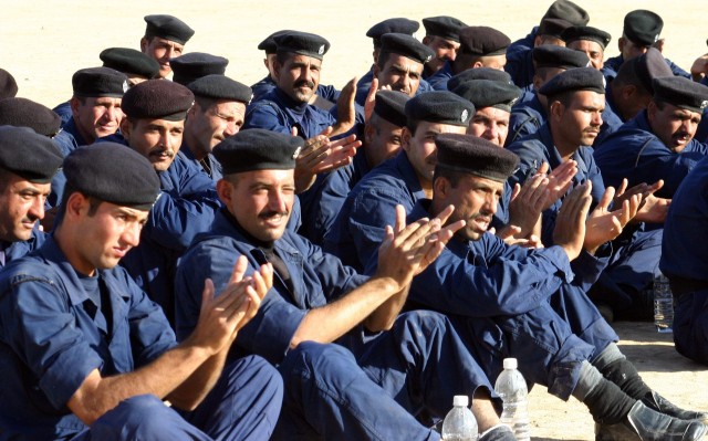 Iraqi Police Recruits