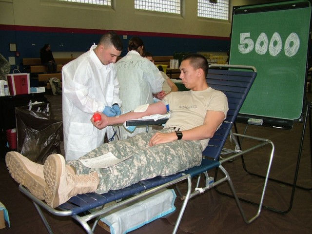 Europe Blood Bank Draws New Mark