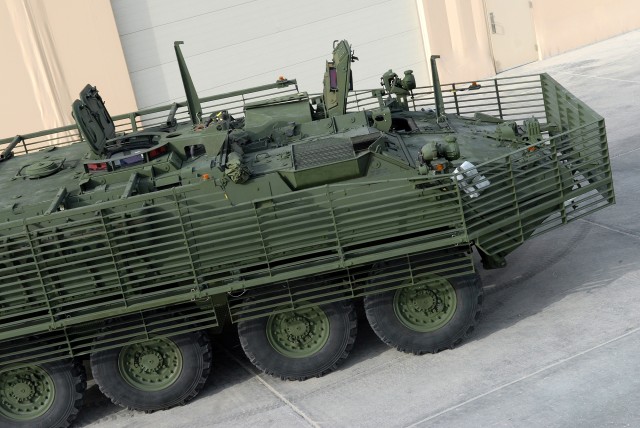 100th Stryker repair completed at Qatar site