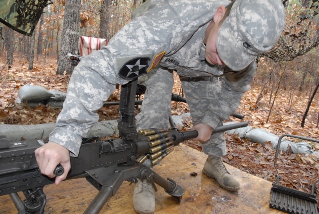 Keeping skills current - assembling weapon 1