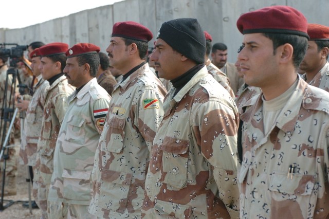 Test class Graduates Iraqi NCO Academy
