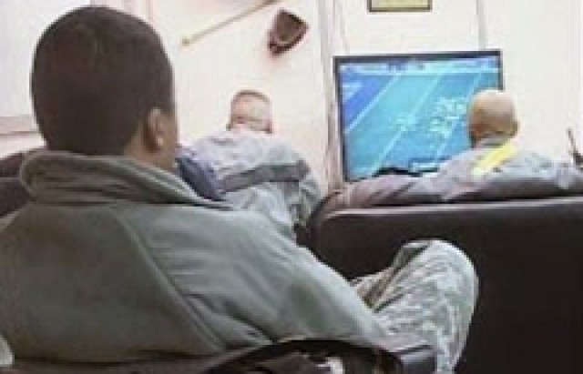 Watching Super Bowl in Afghanistan