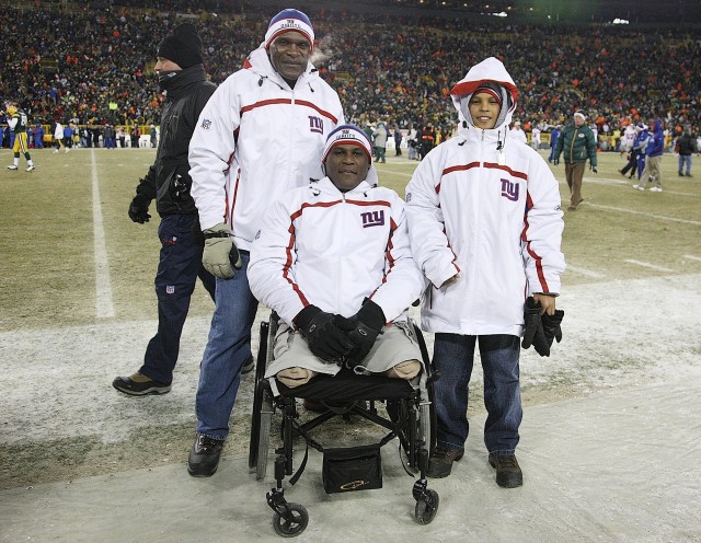 Wounded Warrior Inspires Giants to Super Bowl