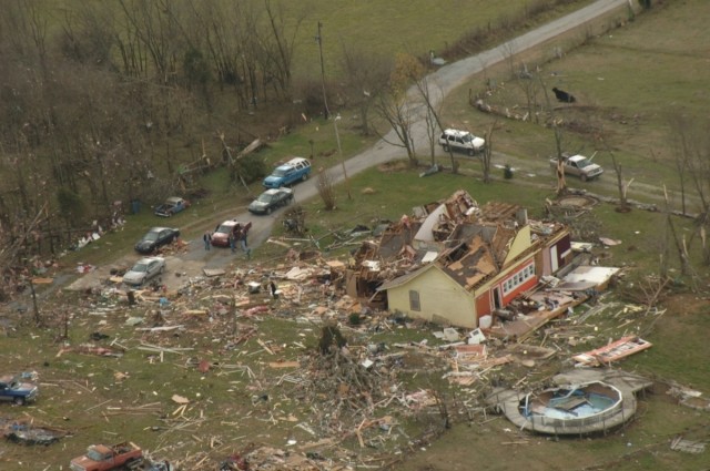 Tornado Damage in Tennessee