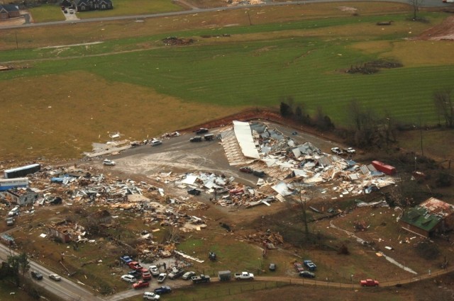 Tornado Damage in Tennessee