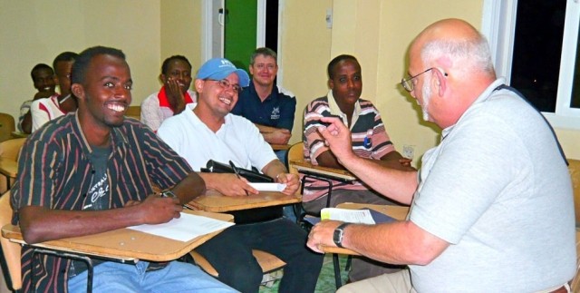 Camp Darby Educator Assists African Students
