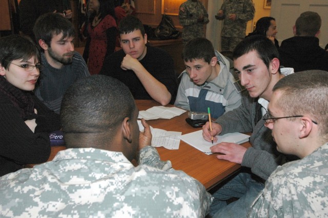 German Students Interview Soldiers for Multimedia Project