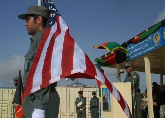 Afghan National Police Graduate FDD