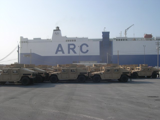 How To Ship An Up-Armored HMMWV