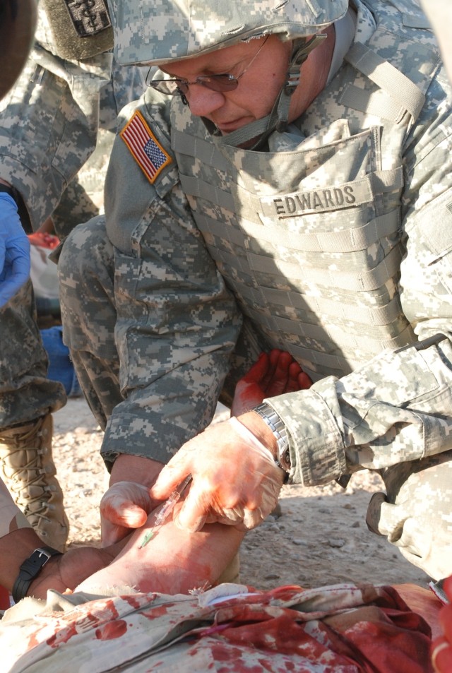 1-402nd AFSB civilians in Iraq become combat lifesavers