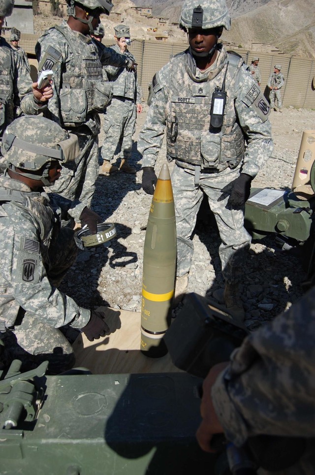 Excalibur Round in Afghanistan