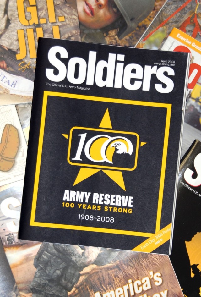 Reserve History Headlines in April Soldiers Magazine