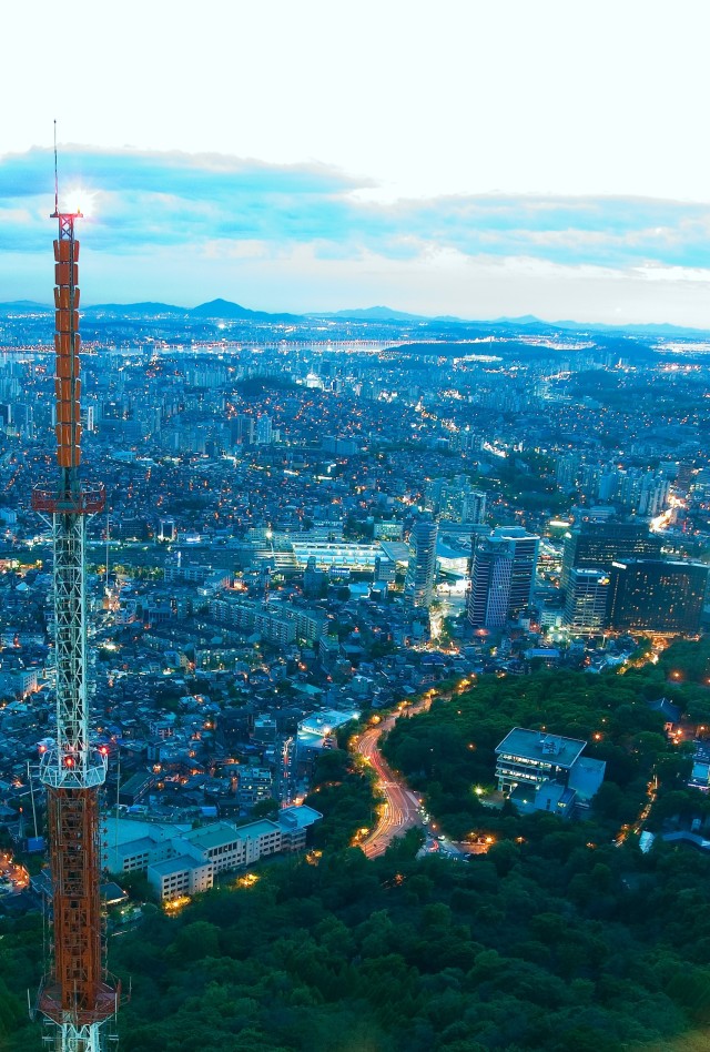 Seoul Tower offers spectacular views