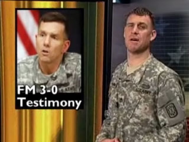 FM 3-0 Testimony