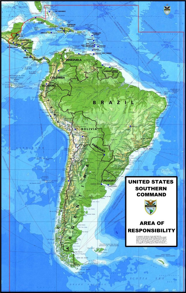 USSOUTHCOM AOR