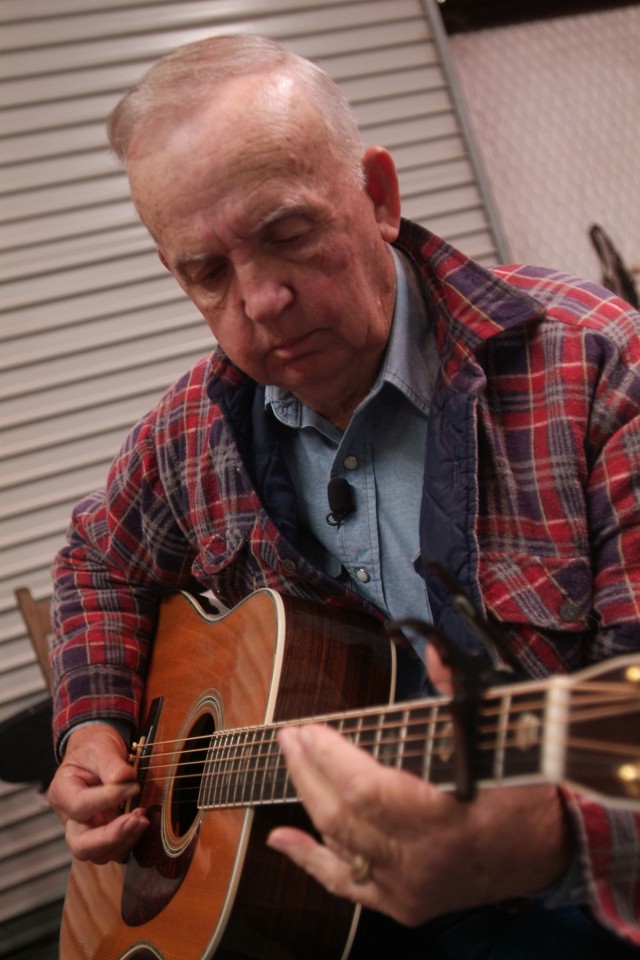 Fred Cryer plays bluegrass