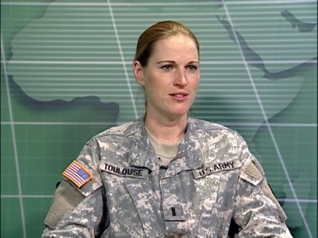 1st Lt. Sharon Toulouse