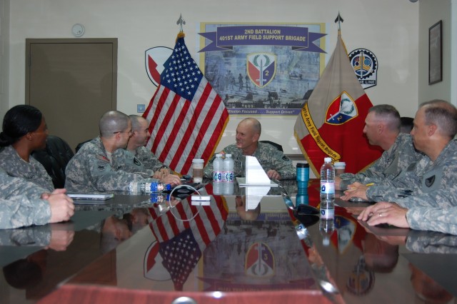 Army Materiel Command senior chaplain visits Kuwait