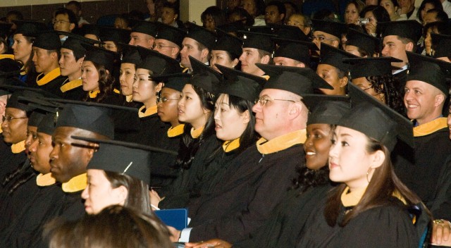 UMUC graduation at Yongsan