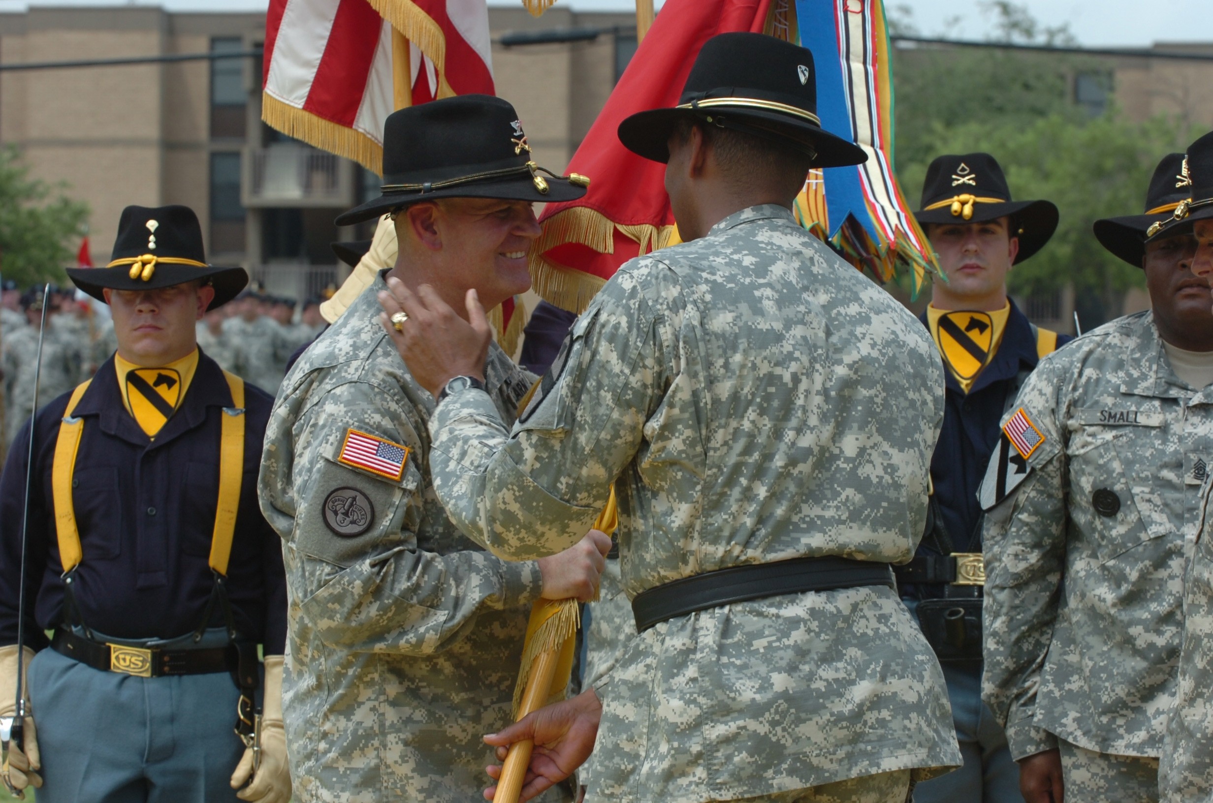 File:Dark horse battalion welcomes new sergeant major 130920-M