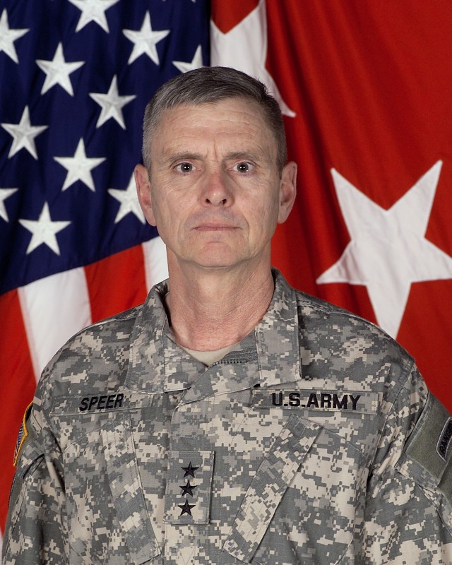 Ouote from Lt. Gen Gary D. Speer