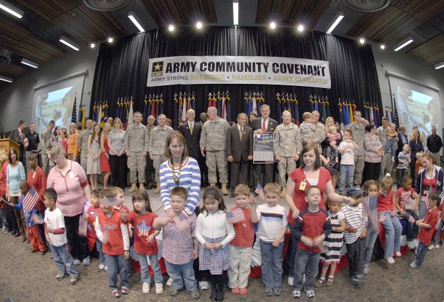 Fort Lewis Community Covenant Signing