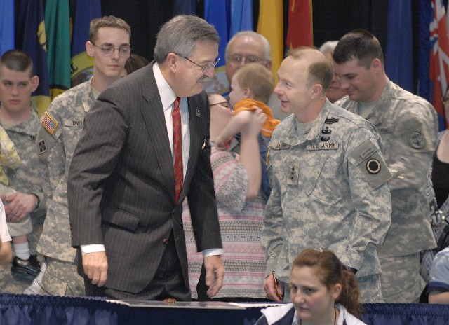 Fort Lewis Community Covenant Signing