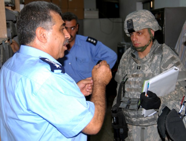 18th Military Police Brigade experts assess, improve Iraqi police communications systems
