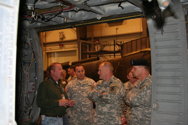 405th AFSB hosts 21st TSC leadership