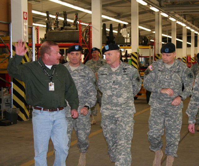405th AFSB hosts 21st TSC leadership