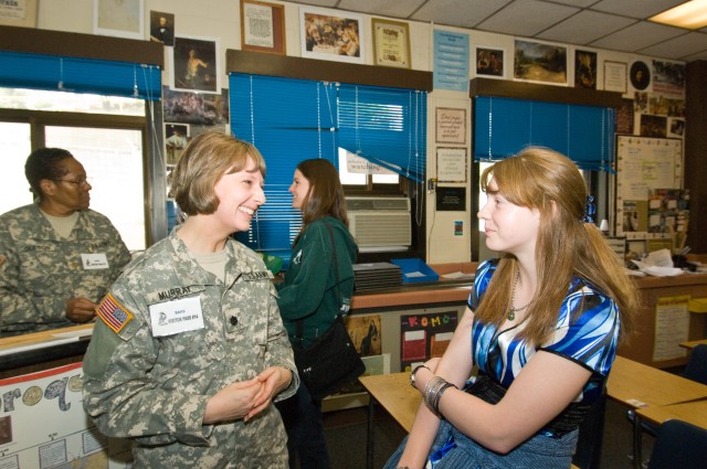 Seoul American students learn about nursing careers
