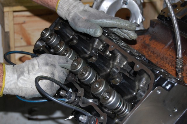 6.5 Liter Humvee engine head