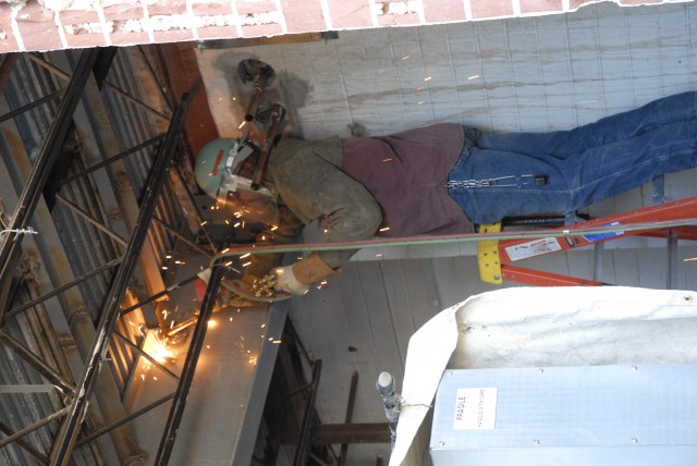 Barracks upgrades under way